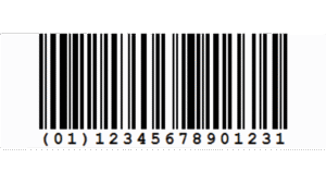 figure 2.5 an example of an itf numeric code